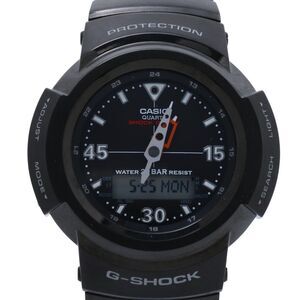 CASIO G-SHOCK FULL METAL AW-500 SERIES AWM-500-1AJF Black Stainless Steel Men...